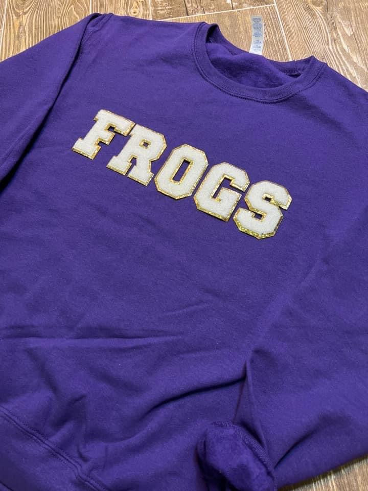 Frogs Varsity Patch Pullover