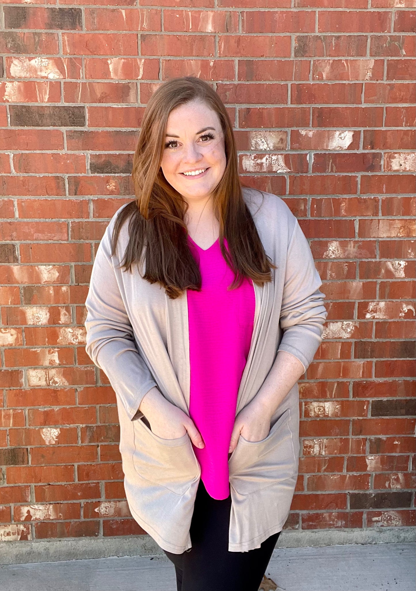 Neon Pink Carli Top