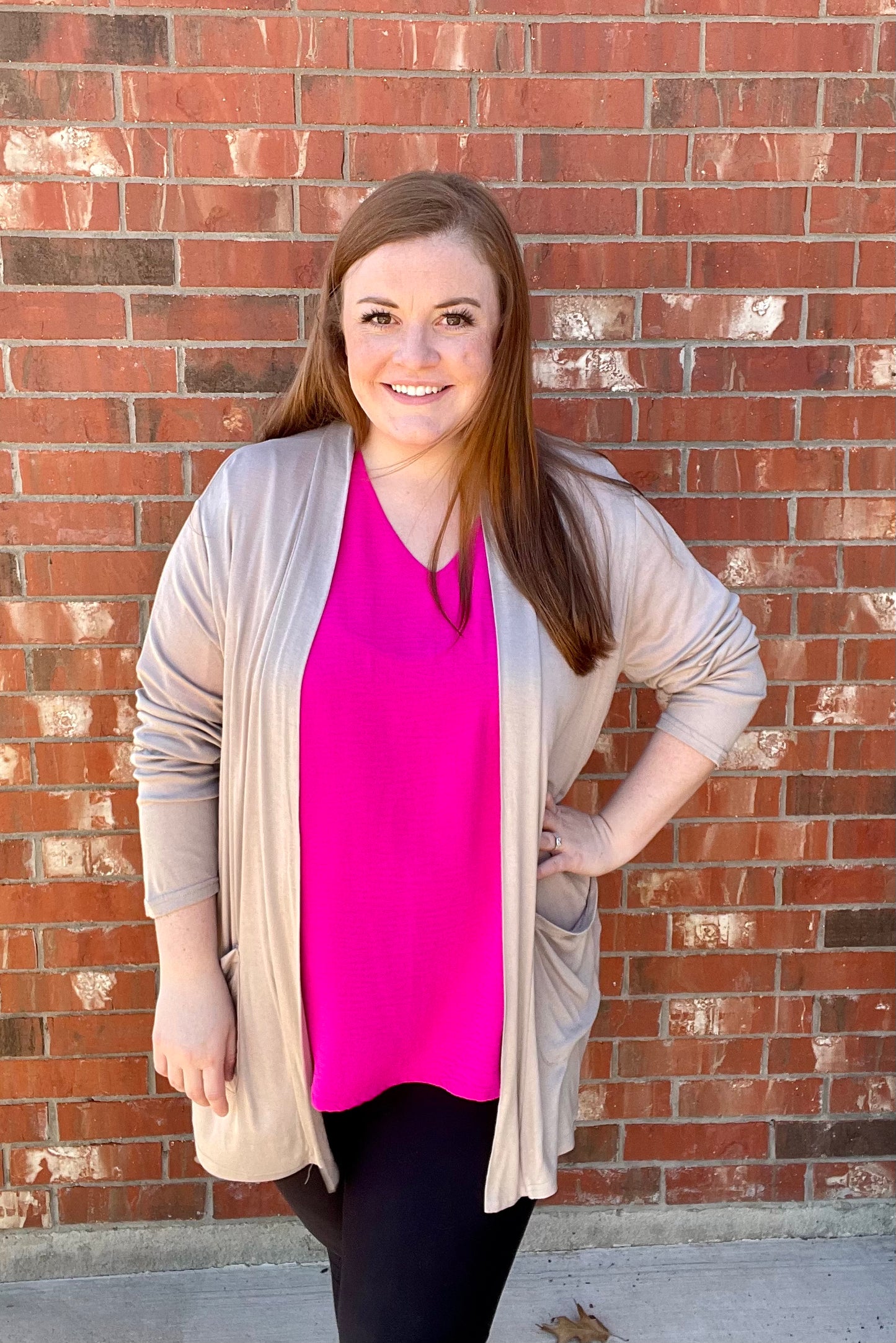 Neon Pink Carli Top