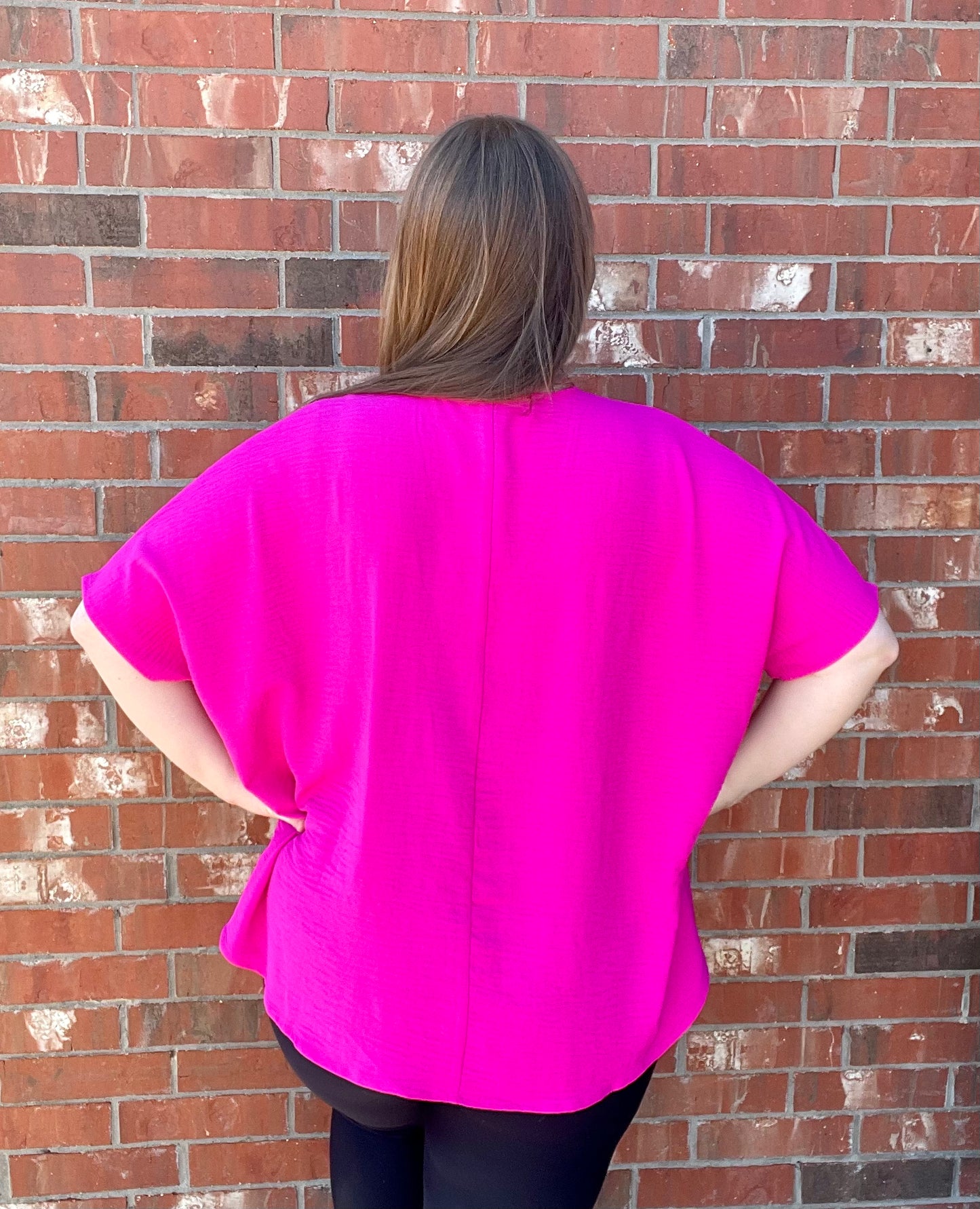 Neon Pink Carli Top