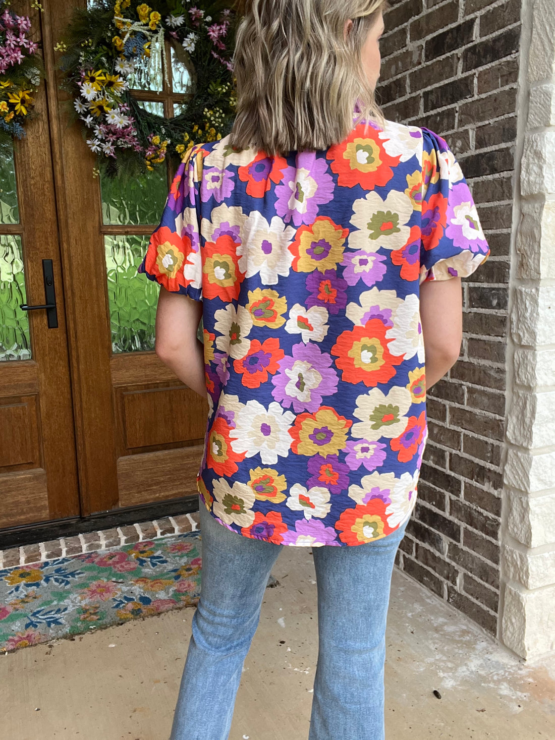 Sunshine Floral Top